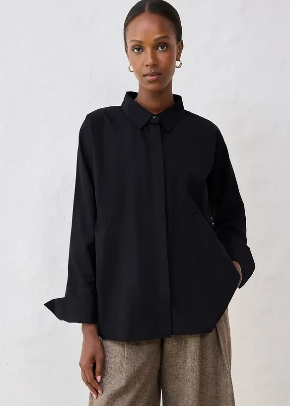 Halenka s podílem hedvábí, bonprix