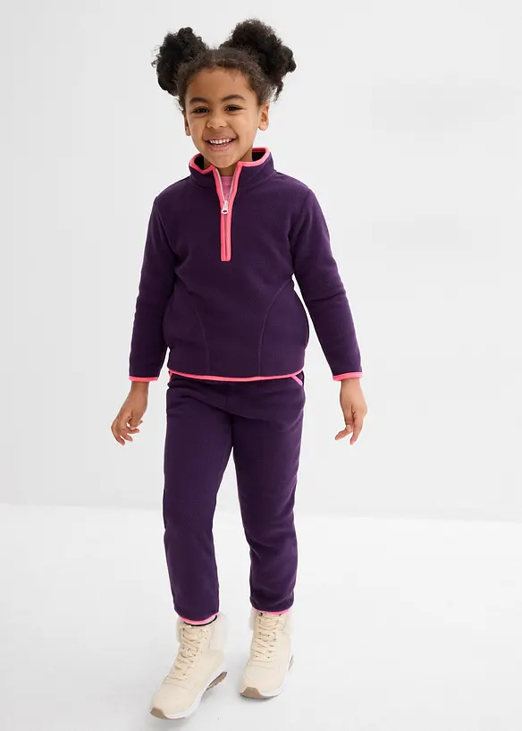 Flísové joggingové kalhoty, bonprix