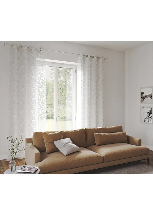 Z&aacute;clona s potiskem s recyklovan&yacute;m polyesterem (1 ks v balen&iacute;), bonprix