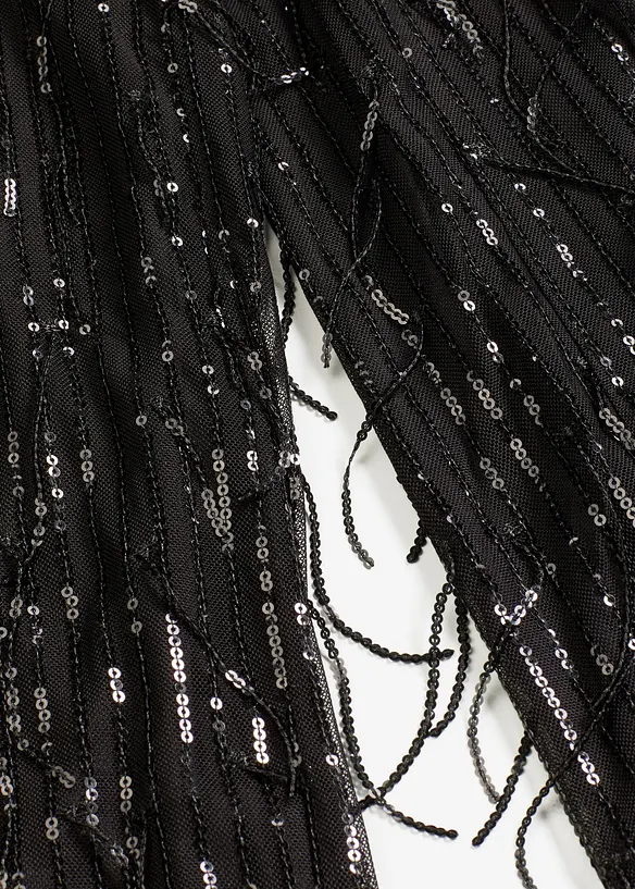 Kalhoty s pajetkami a třásněmi, bonprix