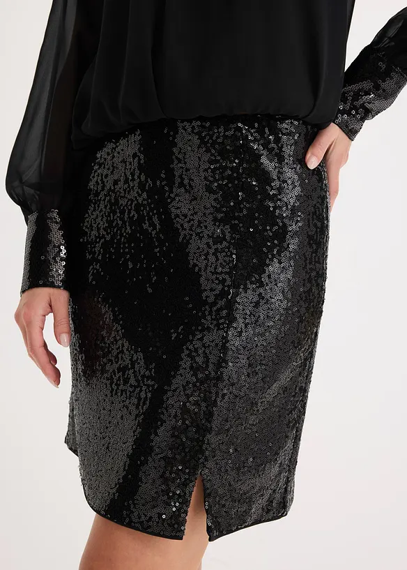 Minisukně s flitry, bonprix