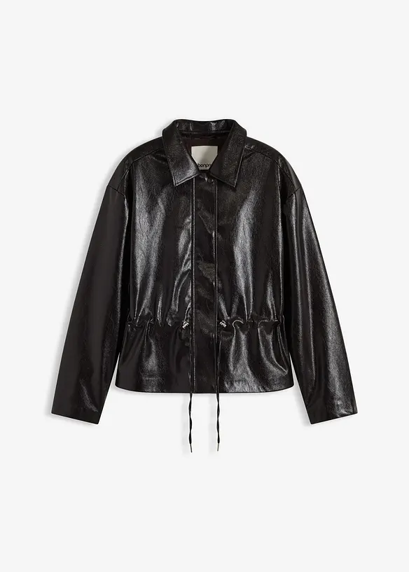 Bunda z umělé kůže, bonprix