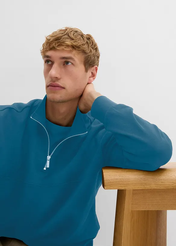 Oversize mikina z čisté organické bavlny, bonprix