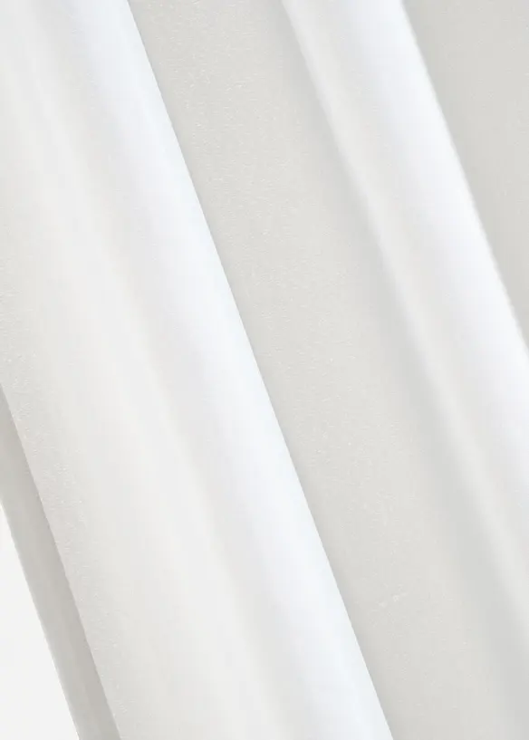 Záclona z recyklovaného materiálu (2 ks v balení), bonprix