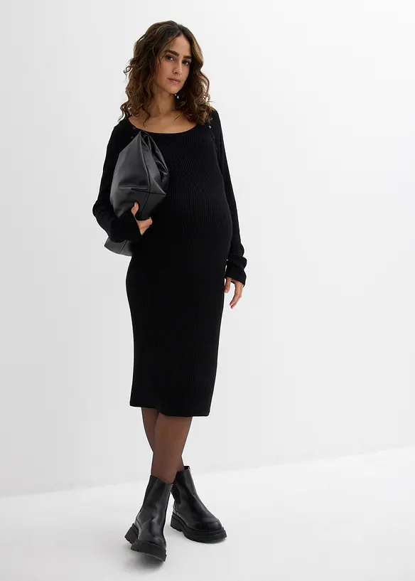 Těhotenské a kojicí šaty z pleteniny, bonprix