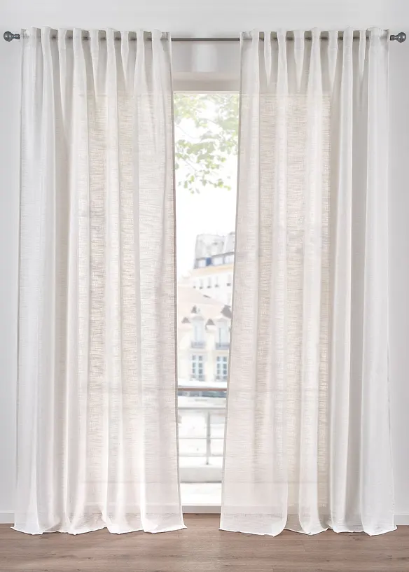 Závěs se strukturou, také extra dlouhý (1 ks v balení), bonprix