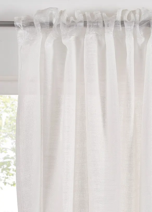 Závěs se strukturou, také extra dlouhý (1 ks v balení), bonprix