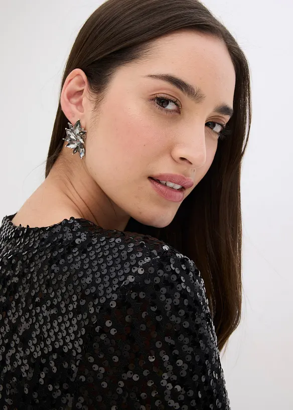 Kabátek s pajetkami, bonprix