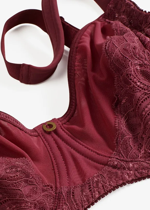 Podprsenka s kosticemi a jemnou krajkou, bonprix