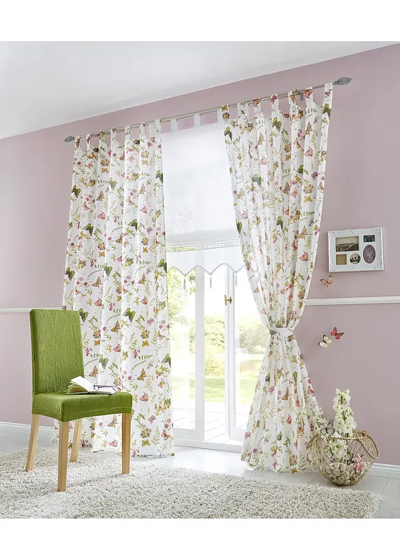 Závěs s jarním potiskem (1 ks), bonprix