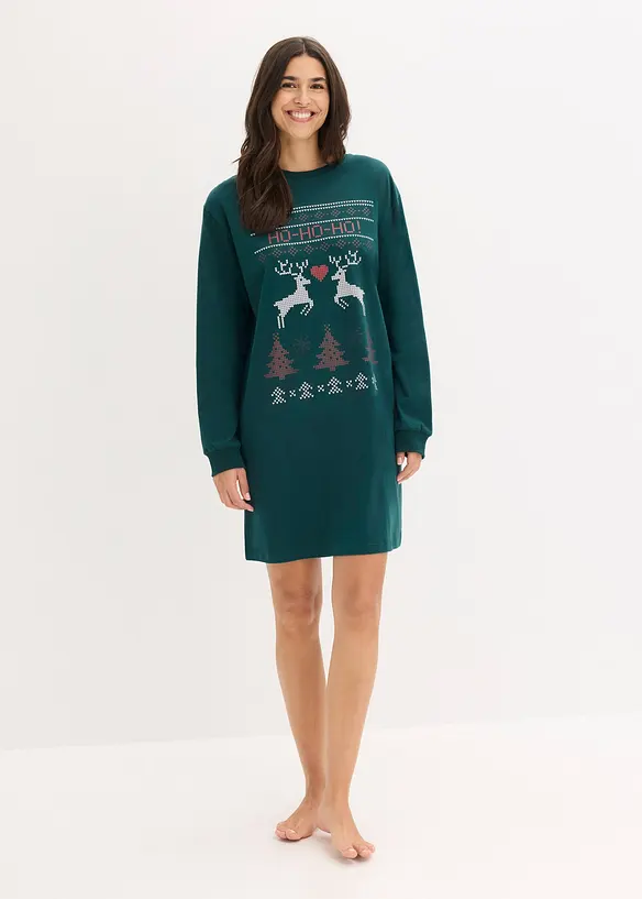 Noční košile z čisté bavlny, bonprix