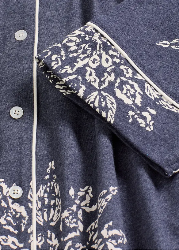 Pyžamo s knoflíkovou lištou, bonprix