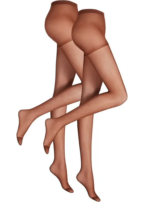 Punčocháče 20den (2 páry v balení), bonprix