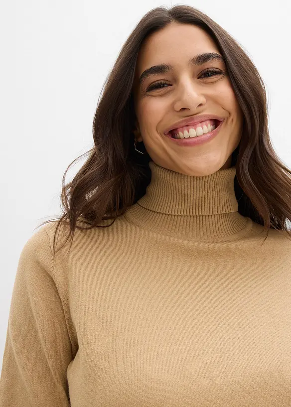 Základní rolákový svetr, bonprix