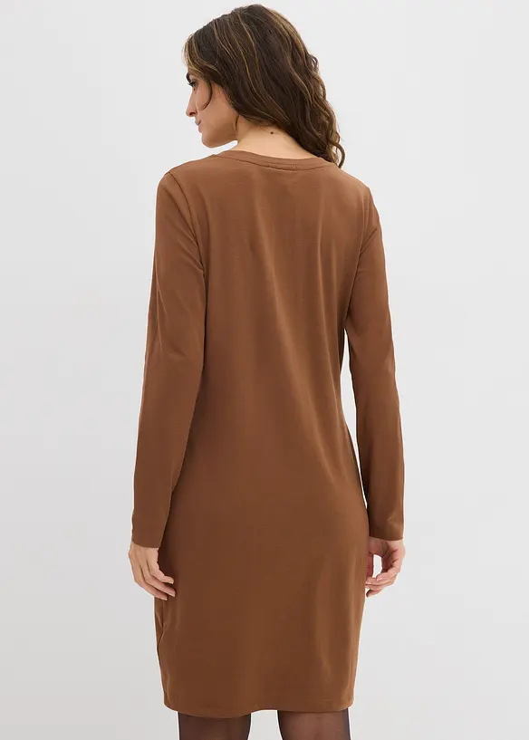 Žerzejové šaty z bavlny se strečem (2 ks v balení), bonprix