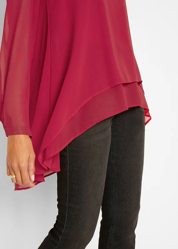 Dlouh&aacute; tunika, vzadu prodloužen&aacute;, bonprix