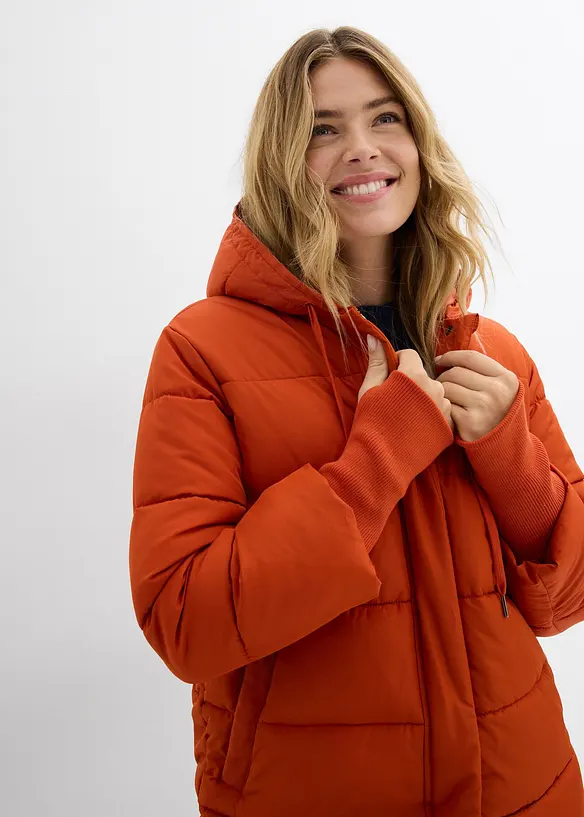 Funkční prošívaný kabát, voděodolný, bonprix