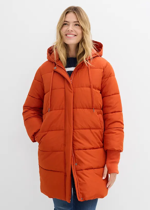 Funkční prošívaný kabát, voděodolný, bonprix