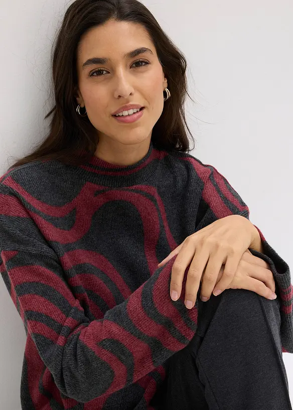 Měkké žebrované triko, bonprix