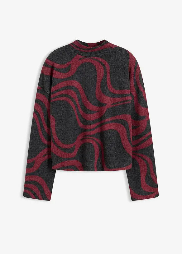 Měkké žebrované triko, bonprix