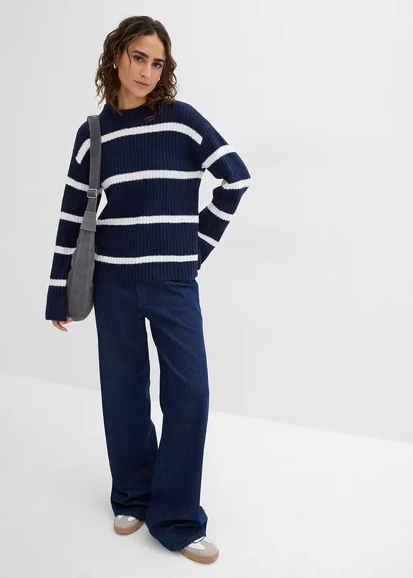 Pruhovaný svetr, bonprix