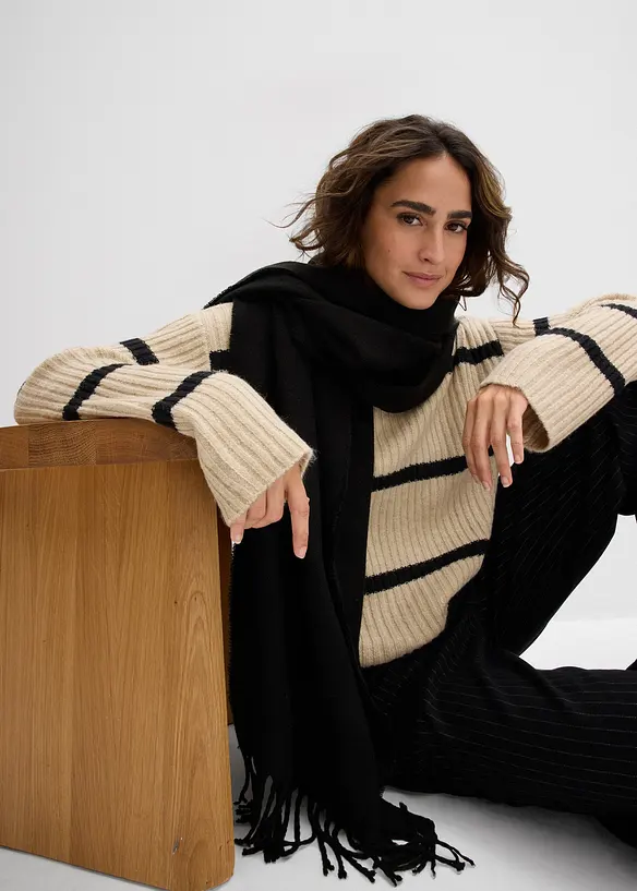 Pruhovaný svetr, bonprix