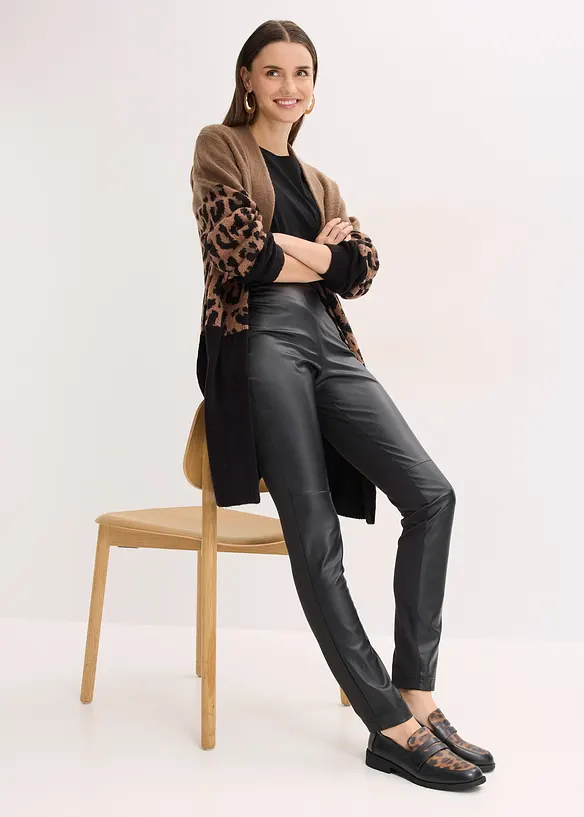 Dlouhý pletený kabátek, bonprix