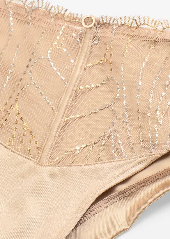 Brazilské kalhotky s výšivkou, bonprix