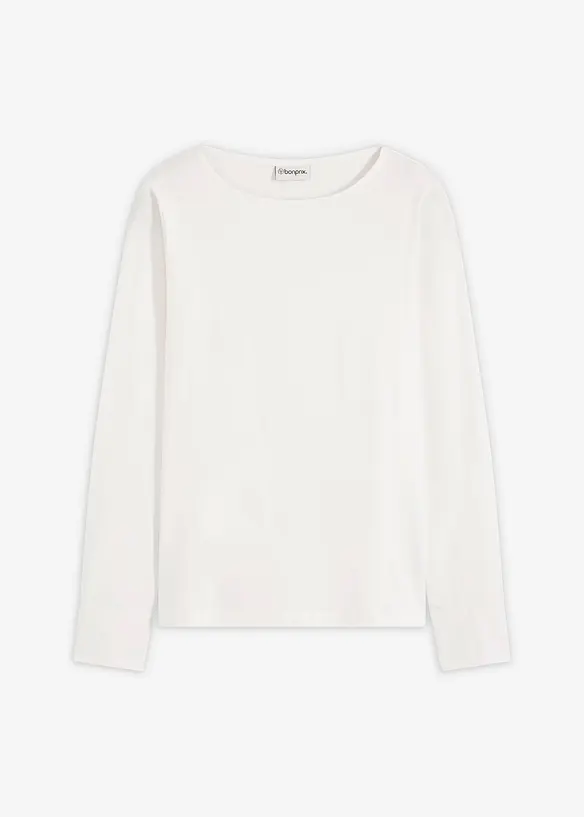 Bavlněné tričko, s dlouhými rukávy z popelínu, bonprix