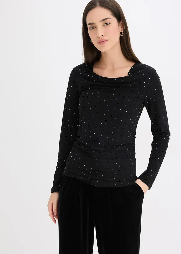 Triko s dlouh&yacute;m ruk&aacute;vem, bonprix