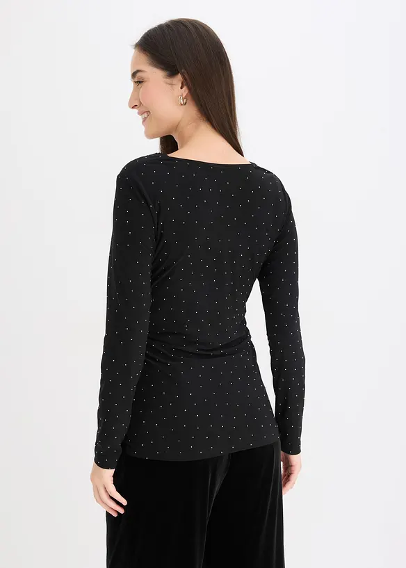 Triko s dlouh&yacute;m ruk&aacute;vem, bonprix