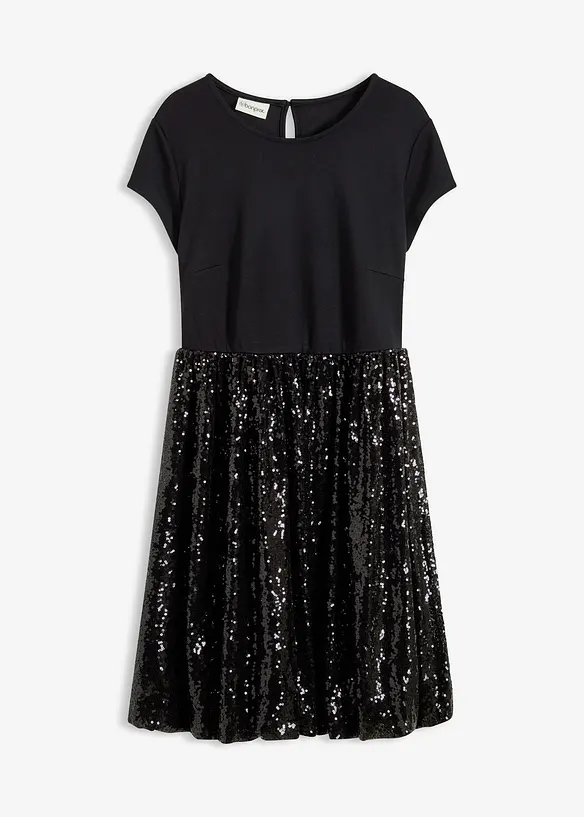 Žerzejové šaty z viskózové směsi, bonprix