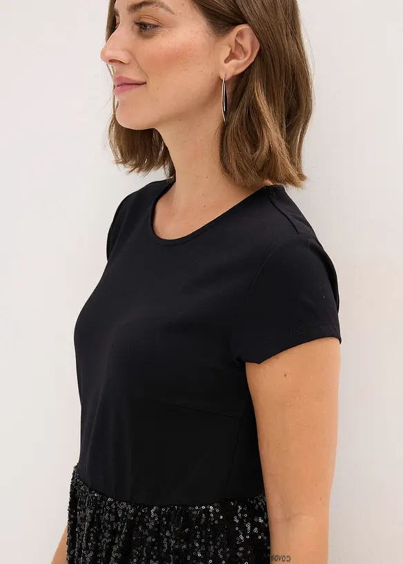 Žerzejové šaty z viskózové směsi, bonprix