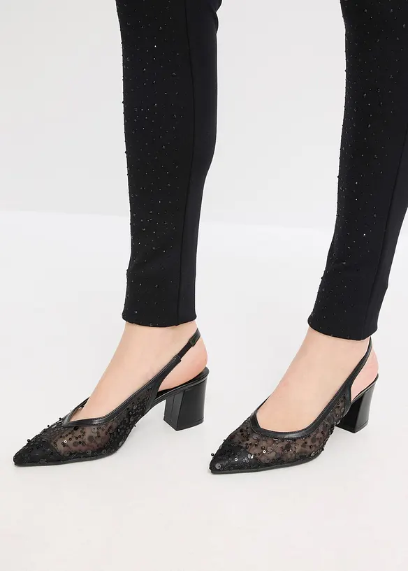 Legíny z materiálu Punto, bonprix