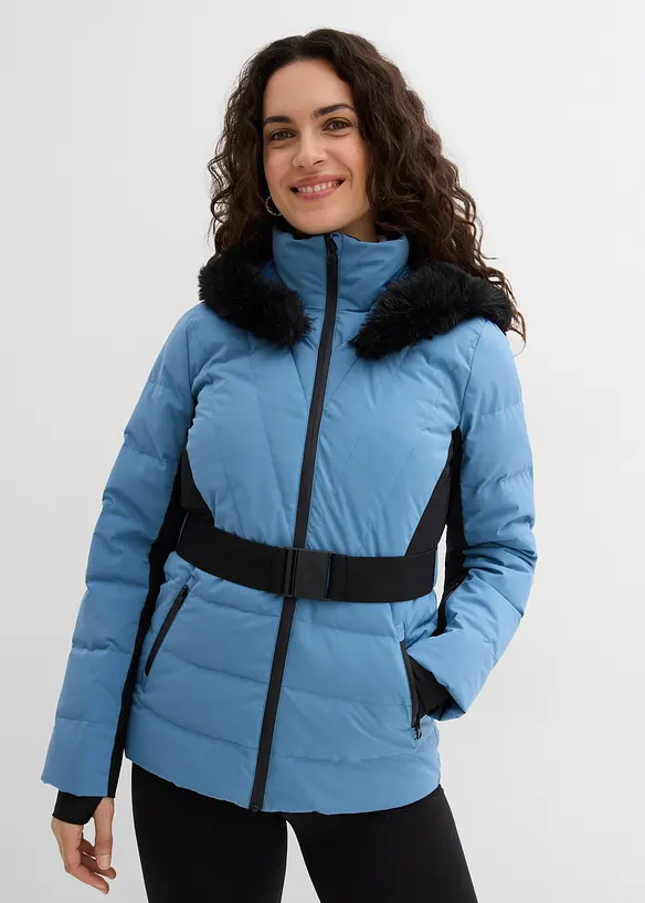 Voděodolná péřová lyžařská bunda, bonprix