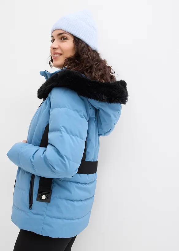 Voděodolná péřová lyžařská bunda, bonprix