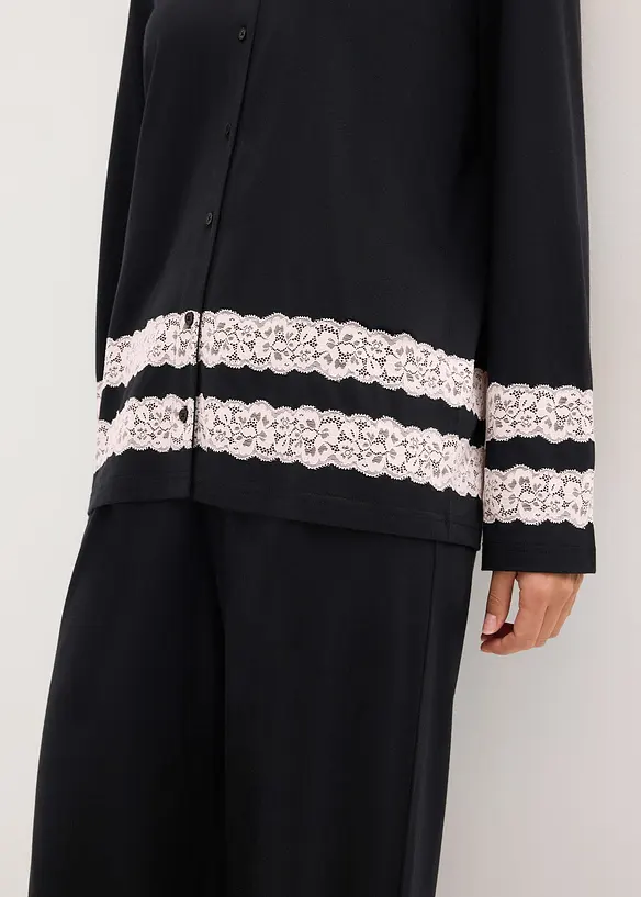 Pyžamo z měkké viskózové směsi, bonprix