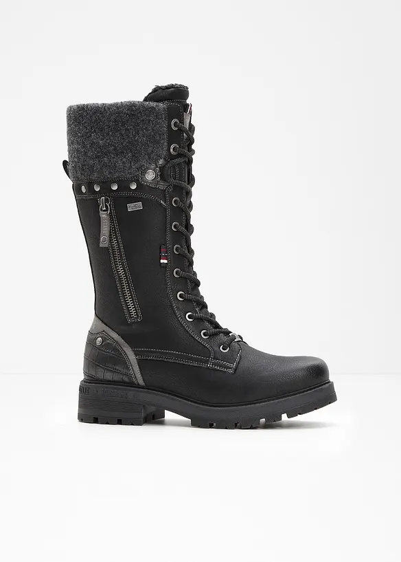 Šněrovací kotníková obuv značky Mustang, Mustang