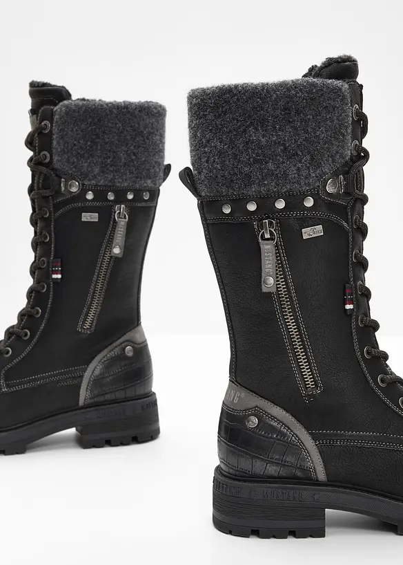 Šněrovací kotníková obuv značky Mustang, Mustang