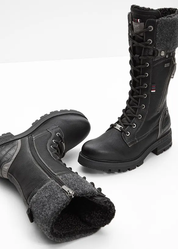 Šněrovací kotníková obuv značky Mustang, Mustang