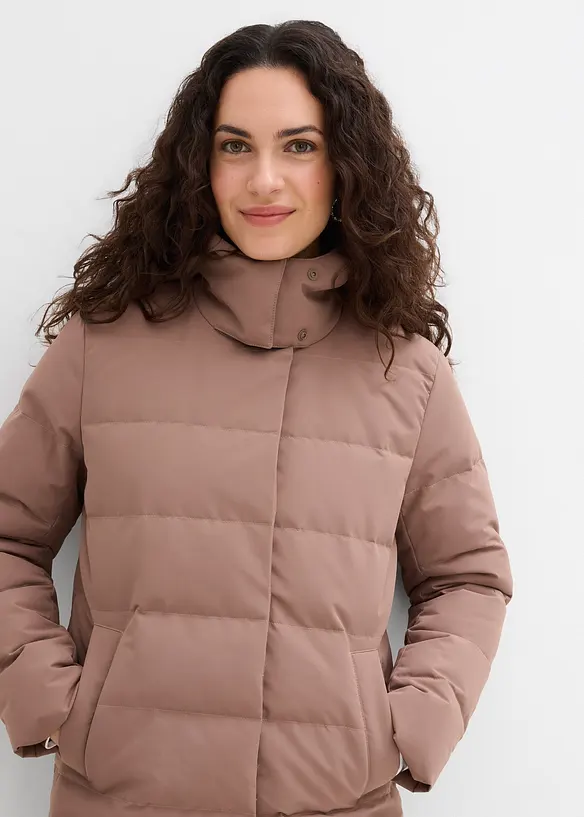 Voděodolný péřový kabát, bonprix