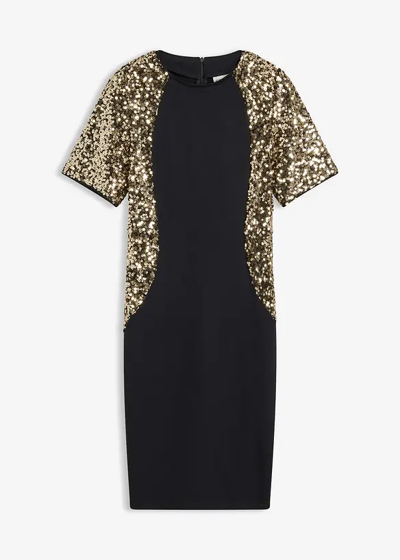 Minišaty s flitry, bonprix