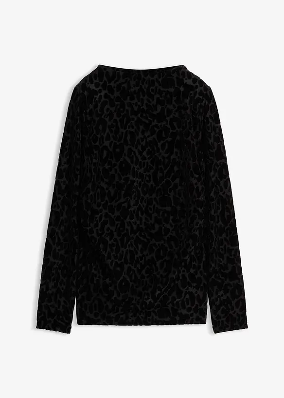 Žerzejové triko s dlouhým rukávem, bonprix