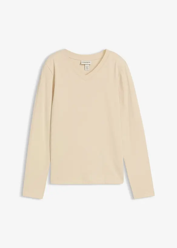 Přiléhavé triko s dlouhým rukávem, bonprix