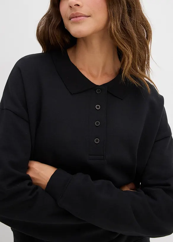 Mikina z čisté organické bavlny, bonprix