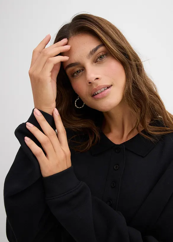 Mikina z čisté organické bavlny, bonprix