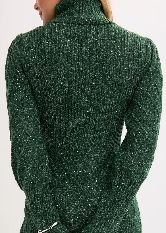 Pleten&eacute; &scaron;aty s pajetkami, bonprix