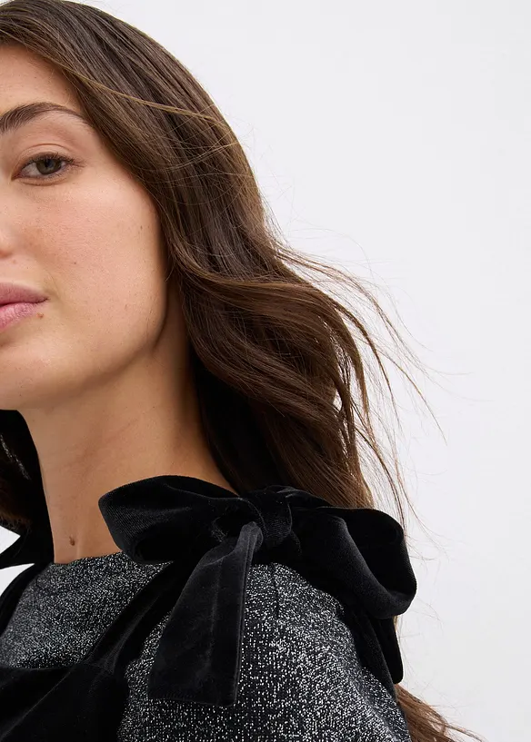 Mini šaty z měkkého sametu, bonprix