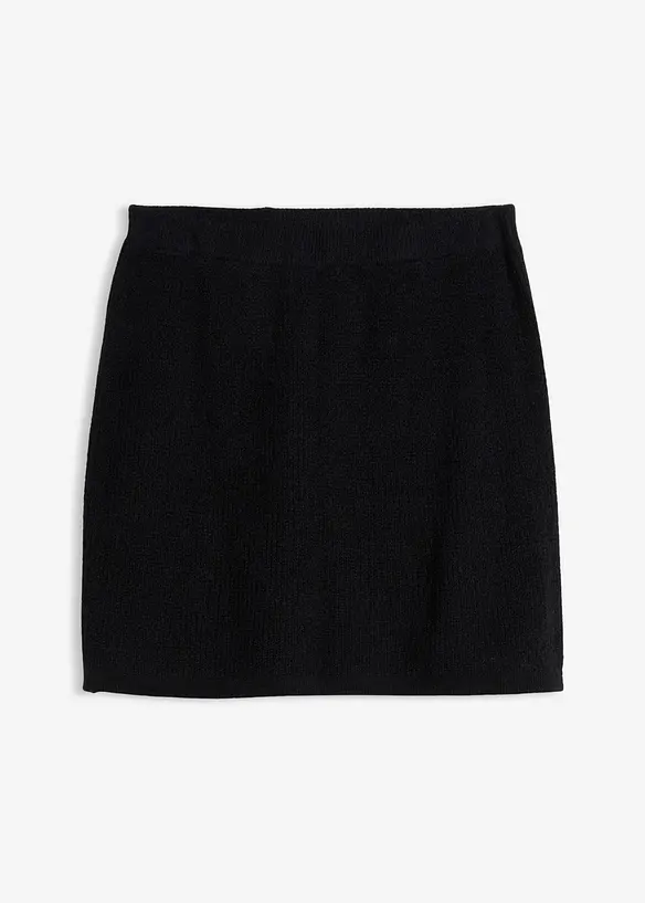 Kr&aacute;tk&aacute; pleten&aacute; sukně, bonprix