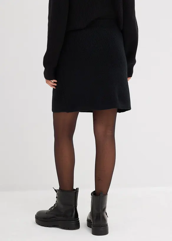 Kr&aacute;tk&aacute; pleten&aacute; sukně, bonprix